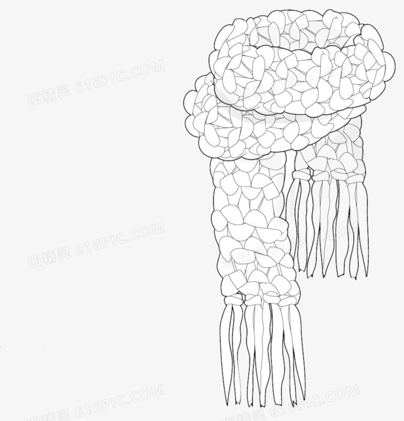 围巾设计稿