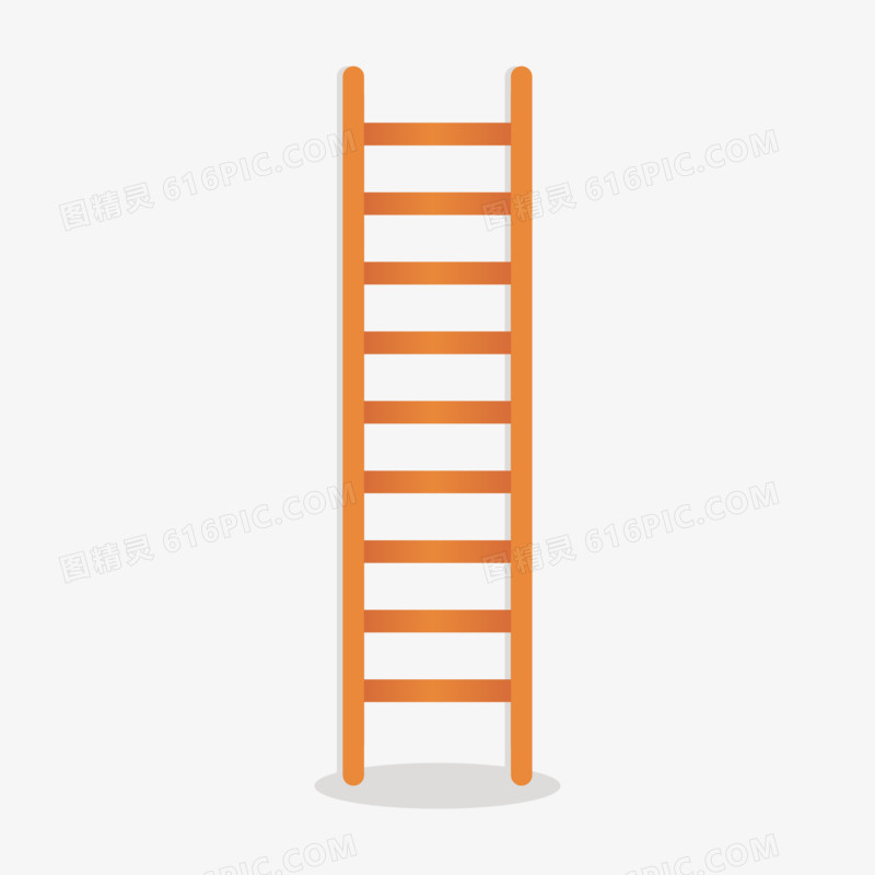 木质梯子设计元素