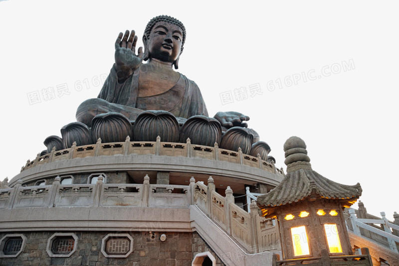 著名香港大屿山佛像