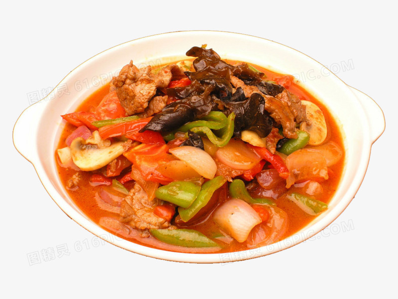 过油肉拌面