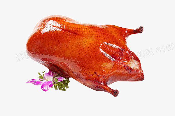 脆皮烤鸭免抠PNG图片