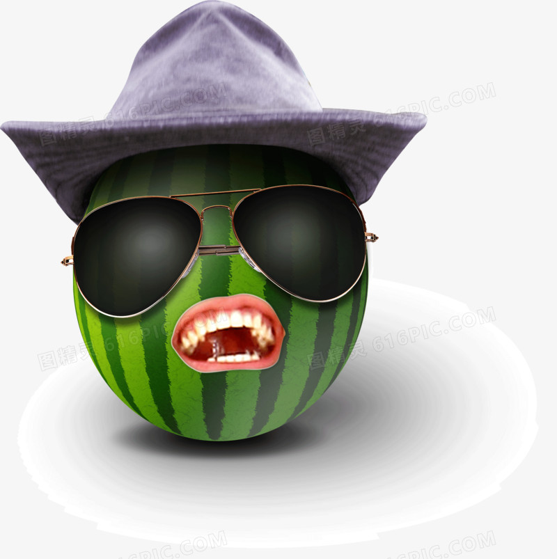 搞怪的西瓜