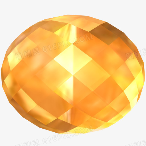 黄水晶创业板宝石珍贵的石黄色 的自由水晶图标