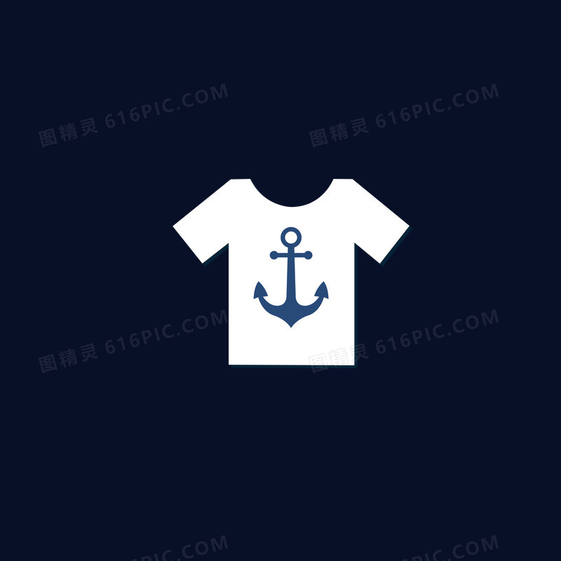 海军风T恤