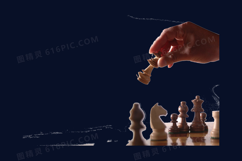 下棋博弈商务广告