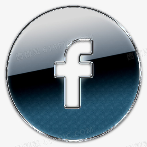 脸谱网圆Facebook的图标
