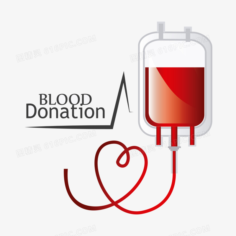 献血血液医疗素材