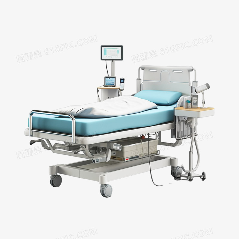 医疗器械医用护理床检查床可移动病床