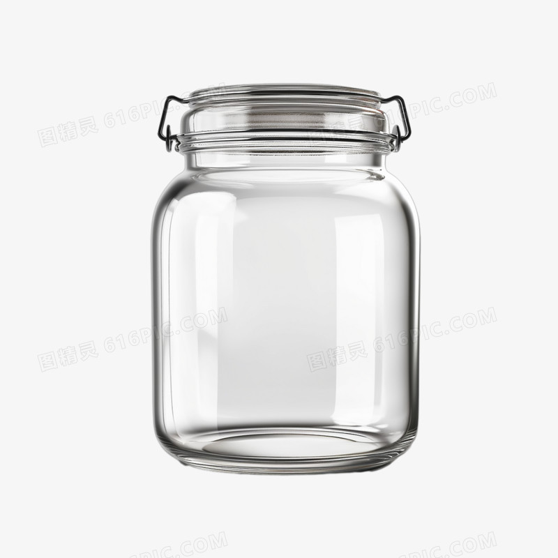 透明密封罐封口瓶子元素
