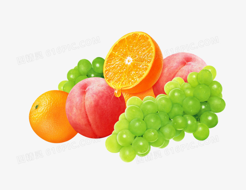 一堆水果