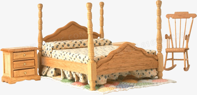 木质家具床