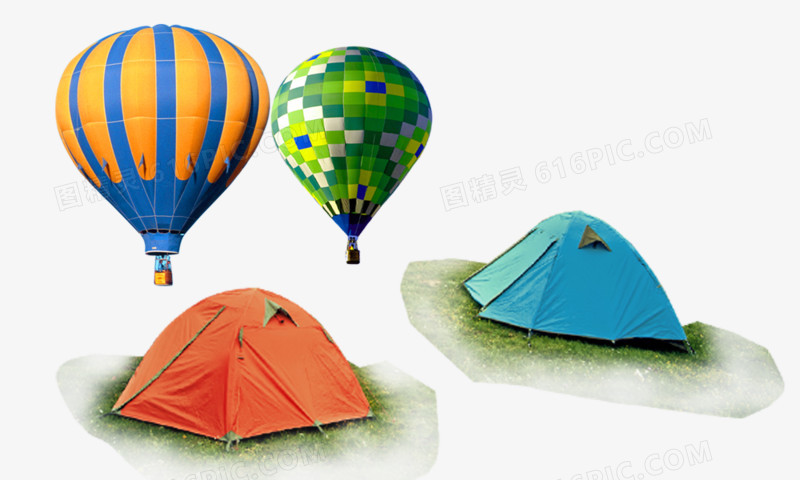 帐篷热气球
