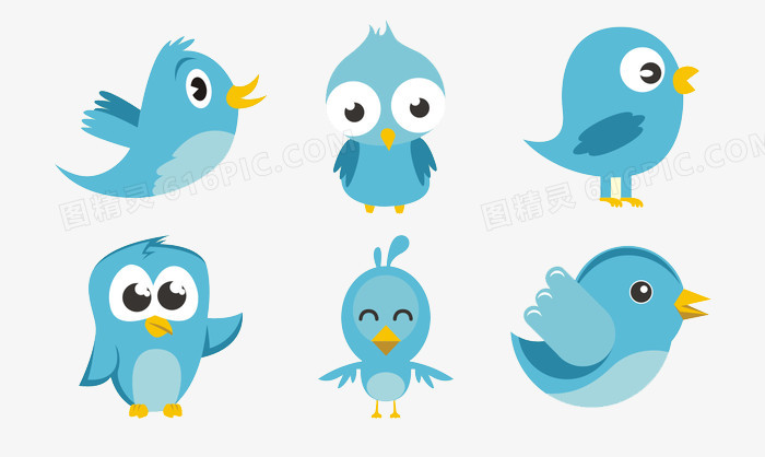 Twitter的鸟矢量图形