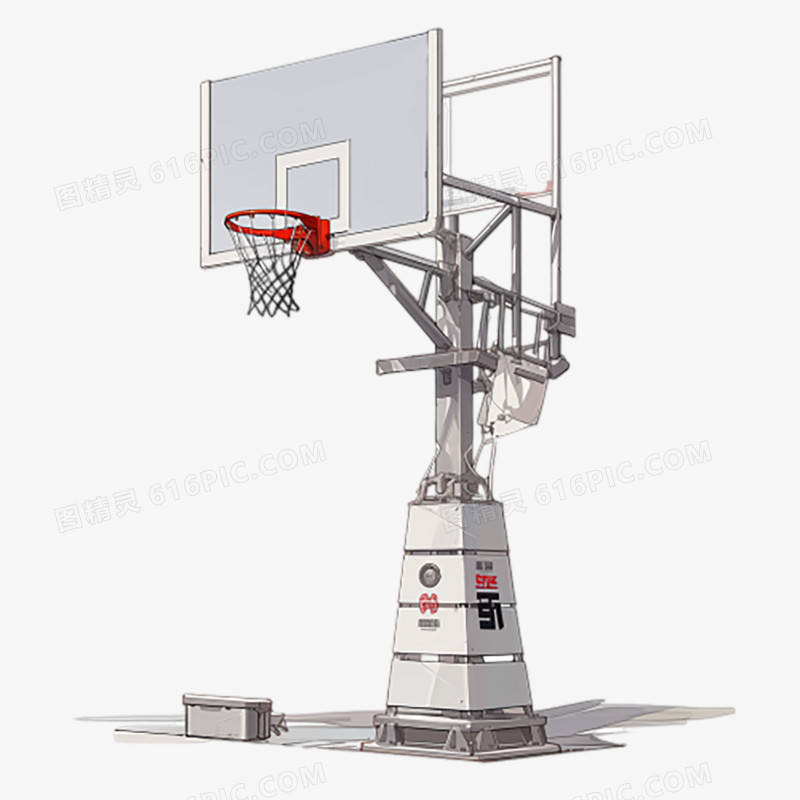 篮球框打球比赛免抠元素