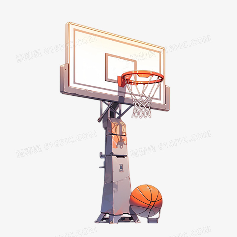 篮球框篮球架免抠元素