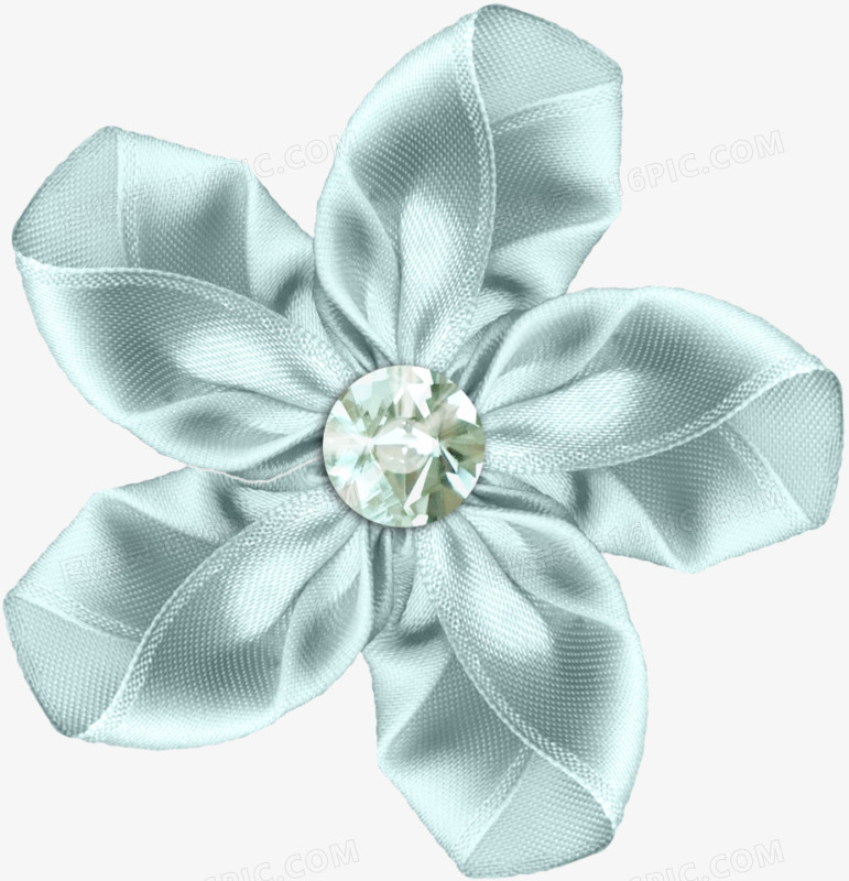 钻石水晶花朵装饰