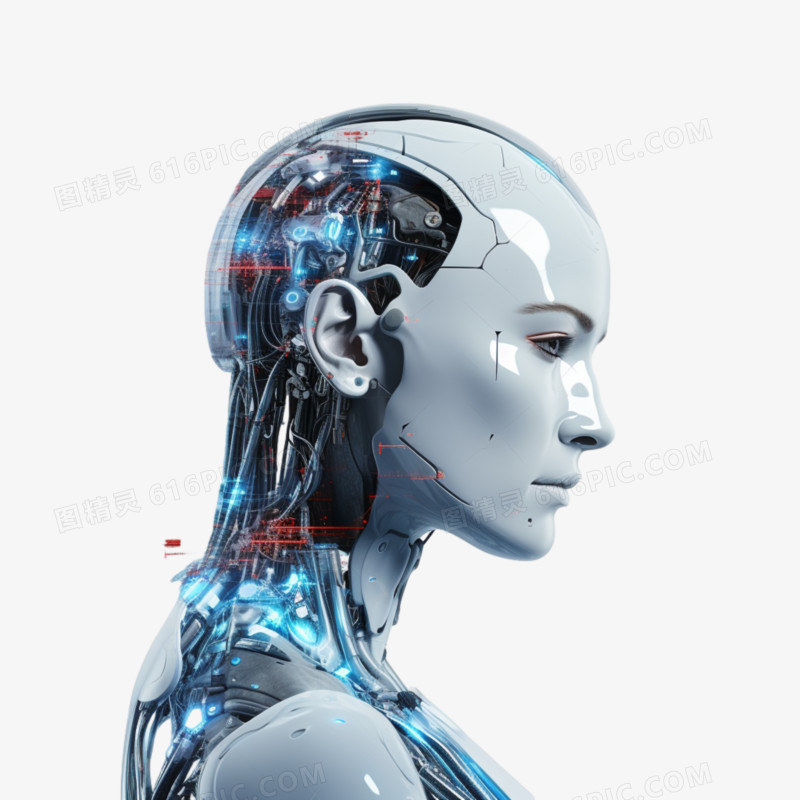 3D人工智能机器人免抠元素