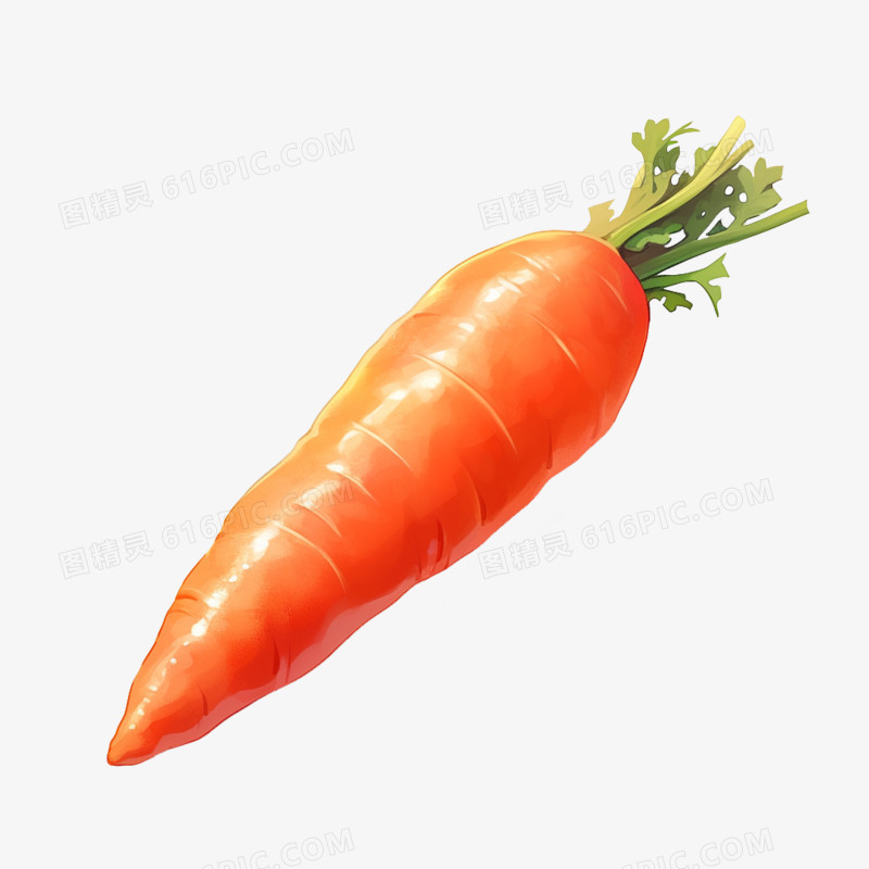胡萝卜蔬菜免抠元素