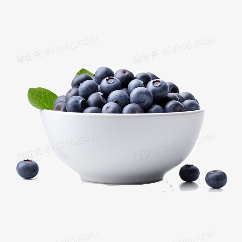 蓝莓水果果实免抠元素
