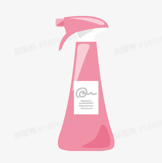 粉色喷雾瓶