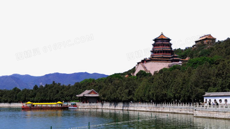 北京颐和园夏季风景