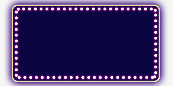 深紫色边框