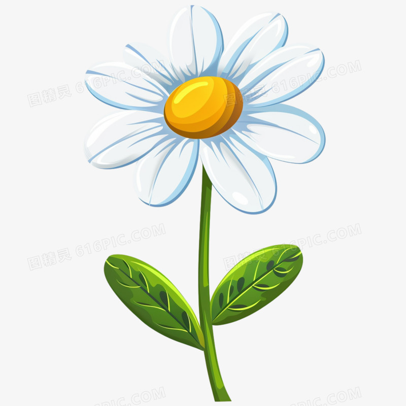 单个花朵免抠元素