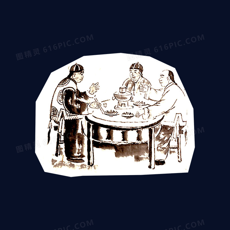 围着吃火锅