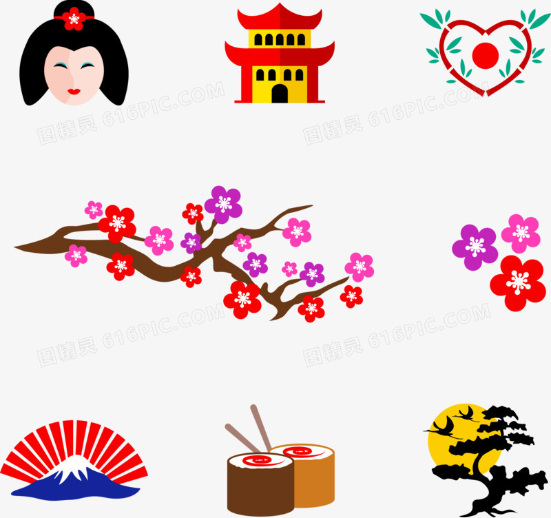 矢量日本元素
