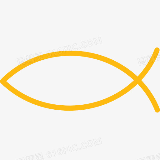鱼形图案 简单图片