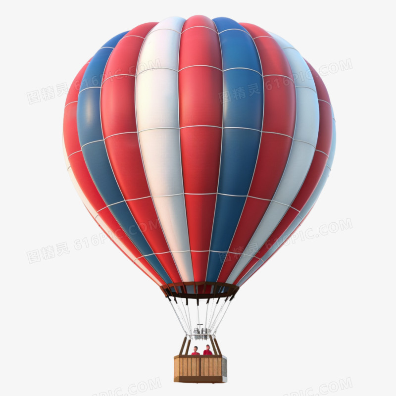 热气球乘坐免抠元素