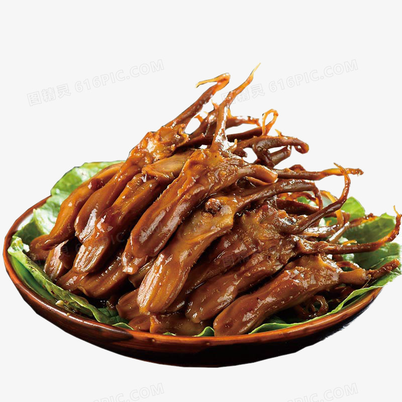 酱味鸭舌