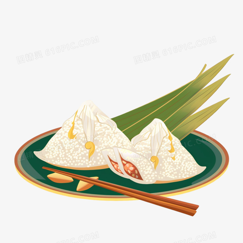 粽子端午节食物免抠元素