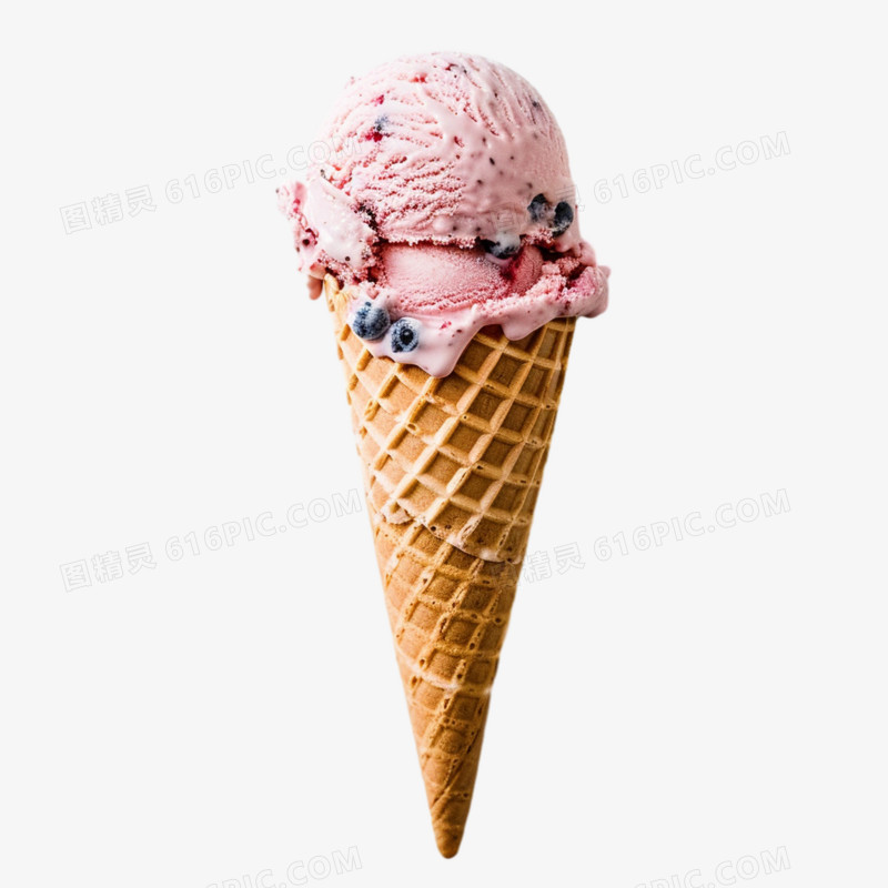 实拍夏季冰淇淋免抠元素