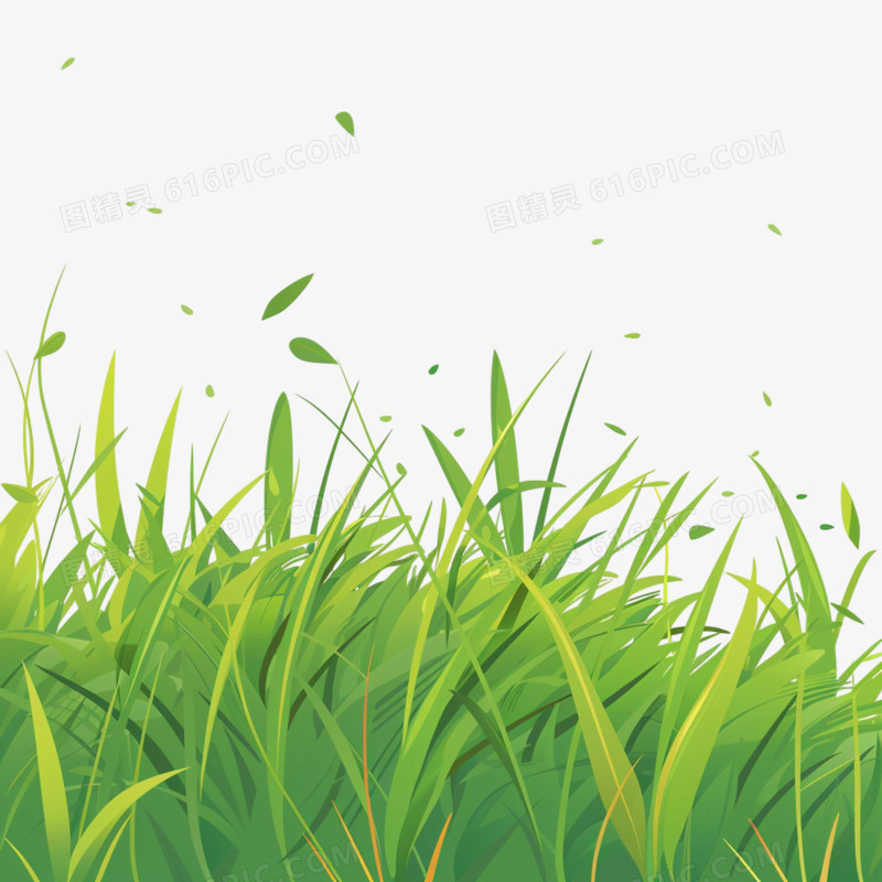 草地绿草野外免抠元素
