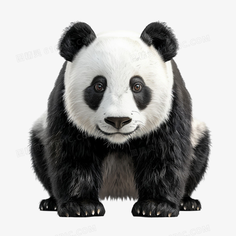 动物熊猫国宝免抠元素