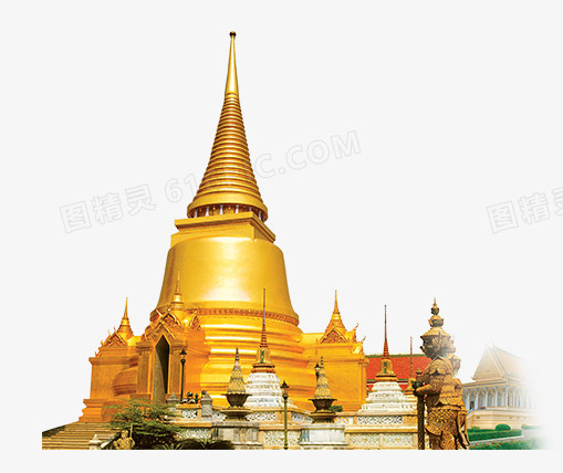 泰国宫殿旅游元素