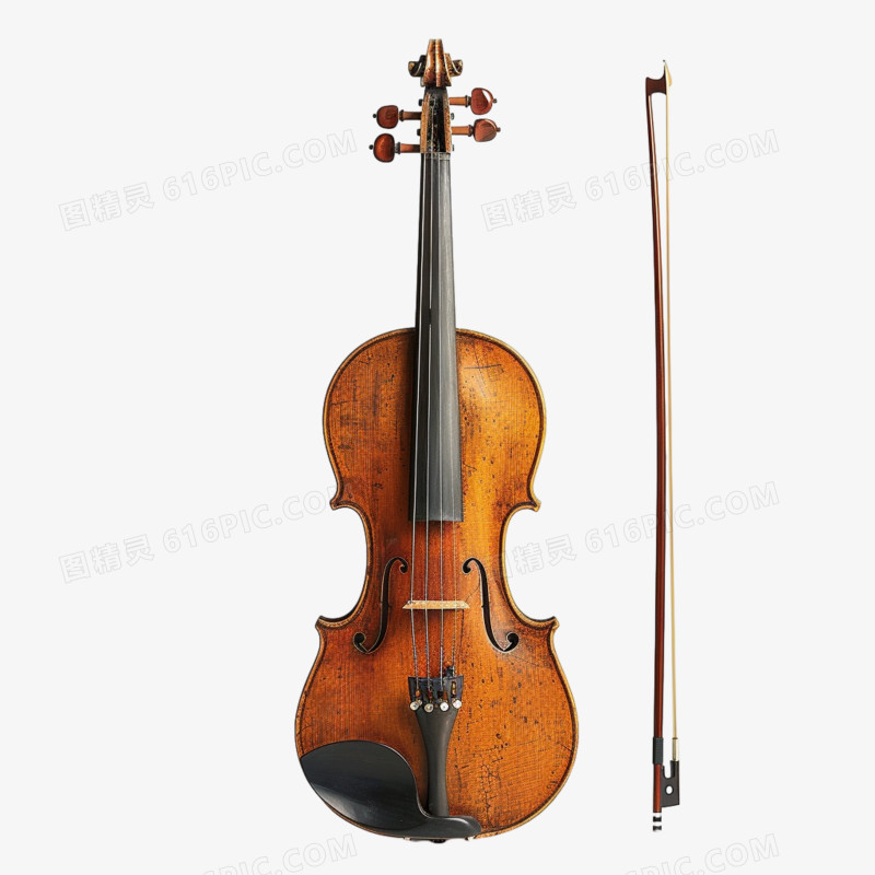 小提琴乐器免抠元素