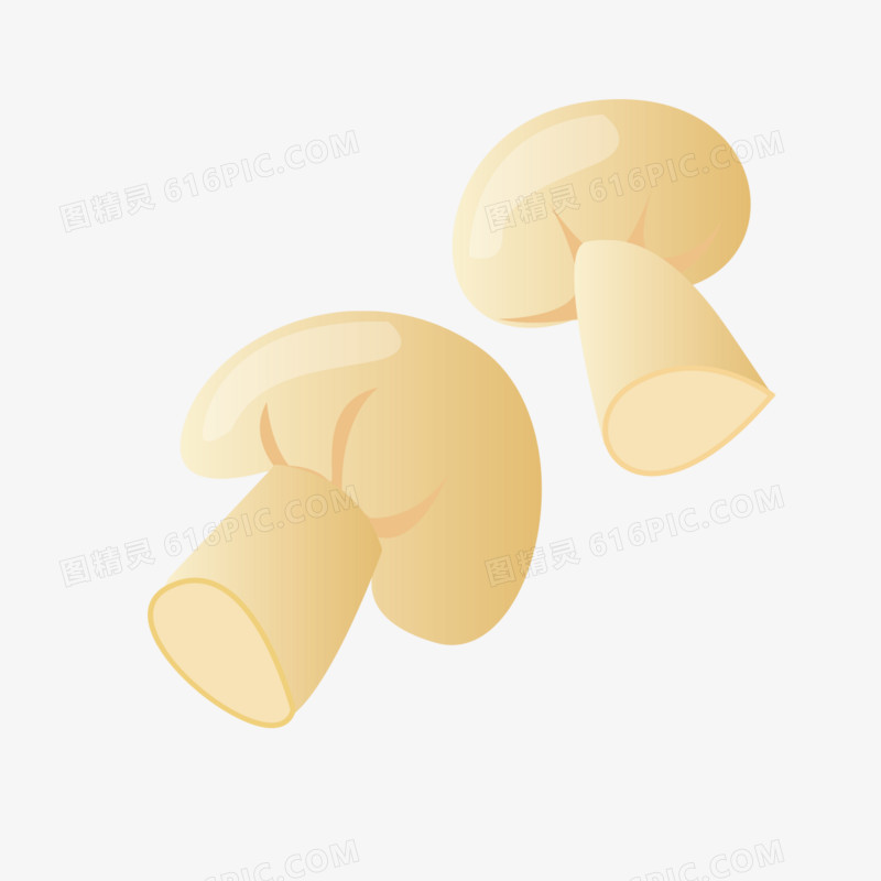卡通蘑菇素材