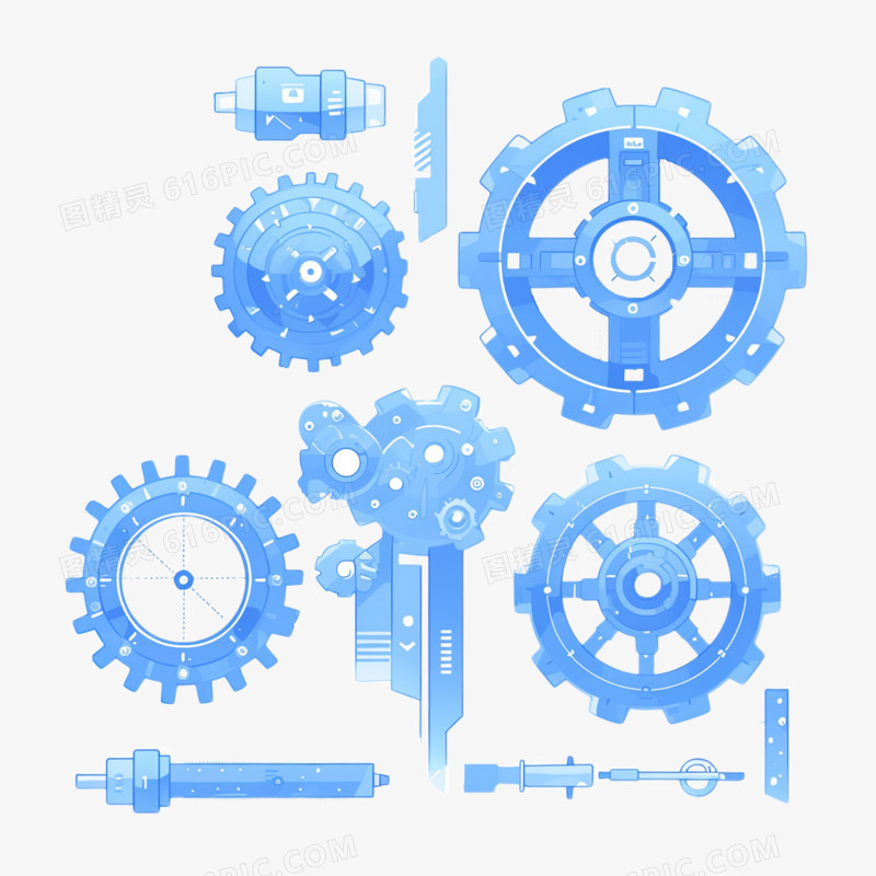 3D齿轮免抠元素