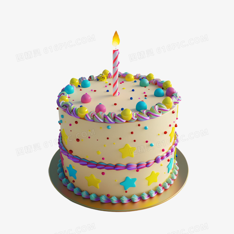 生日蛋糕免抠元素
