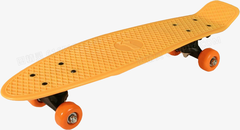 黄色Skateboard