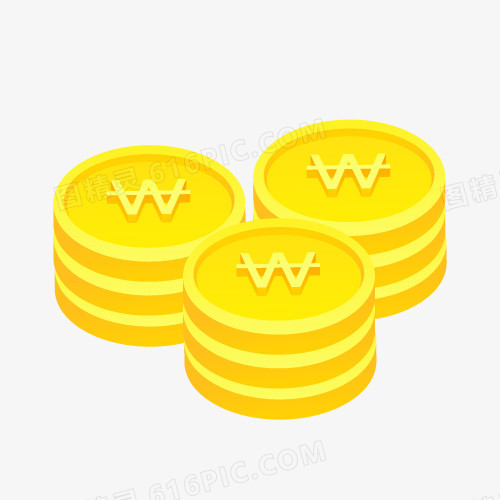 矢量金币