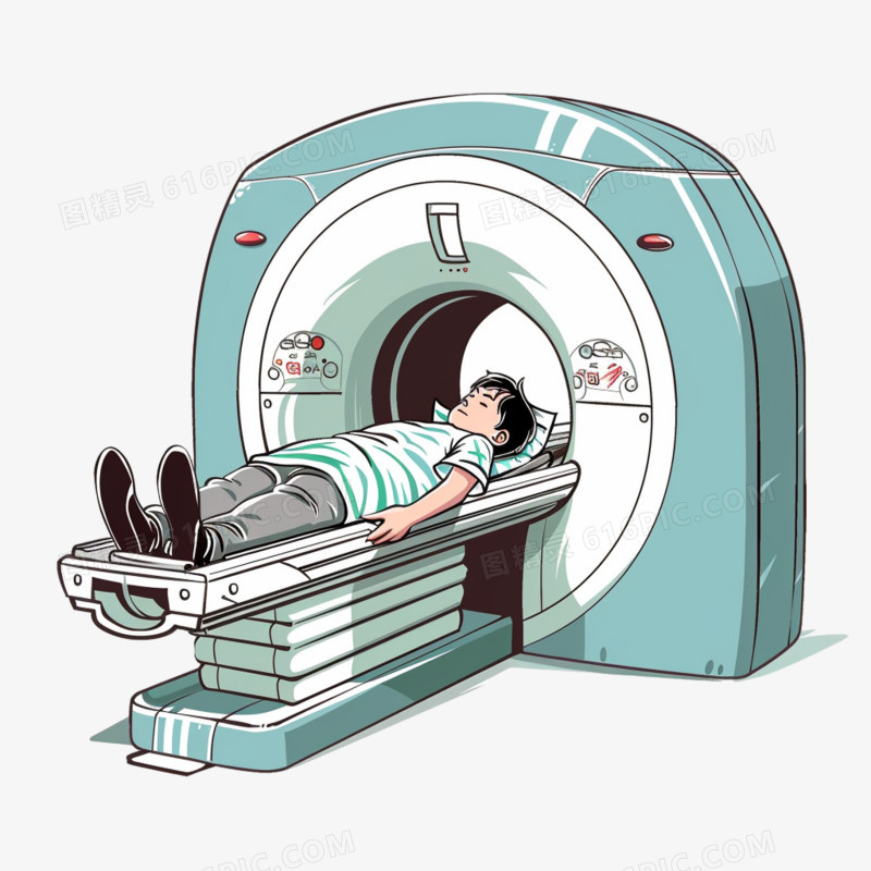 医院病人照CT免抠元素