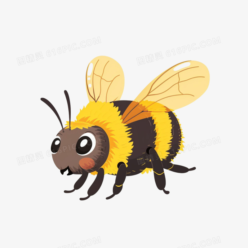 昆虫蜜蜂免抠元素