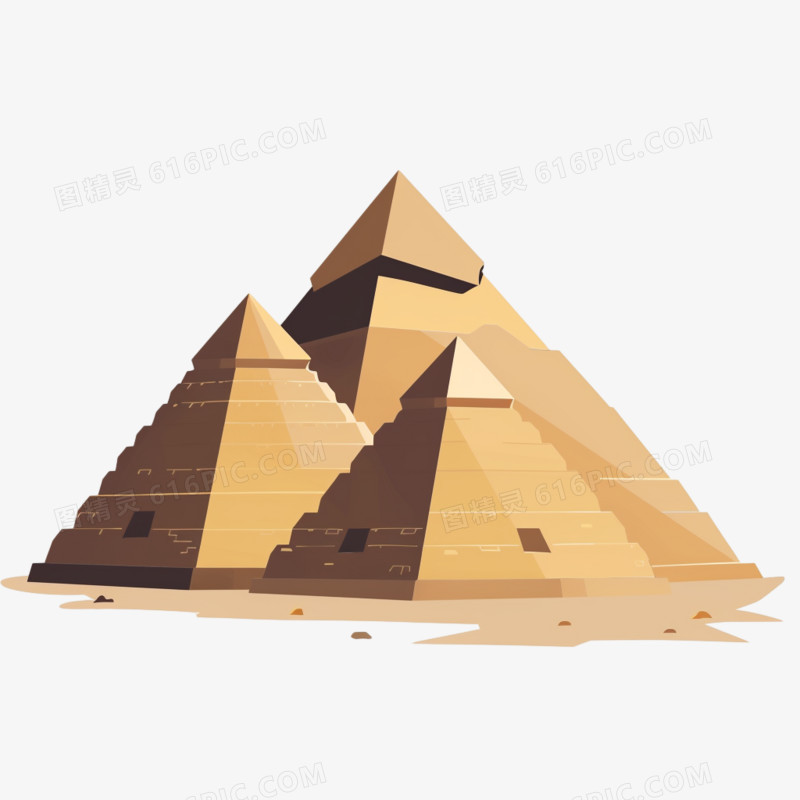 埃及金字塔免抠元素