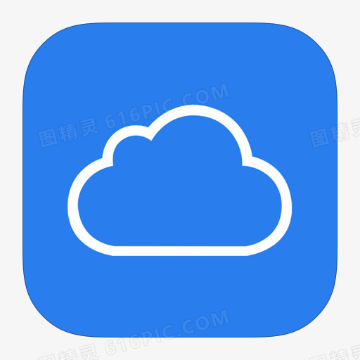 iCloud MetroUI应用图标