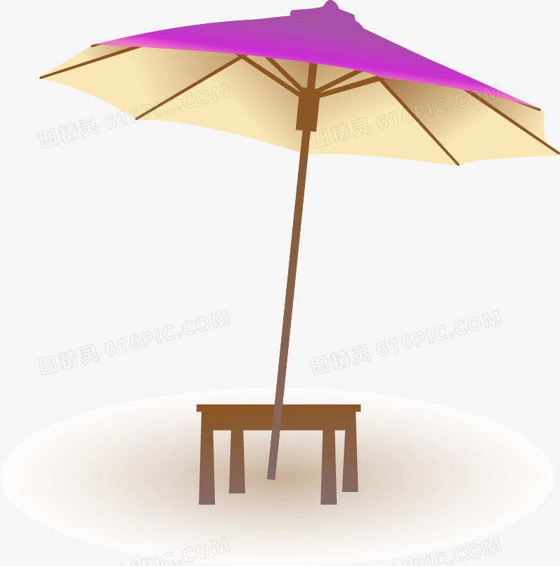 夏天假日海边元素