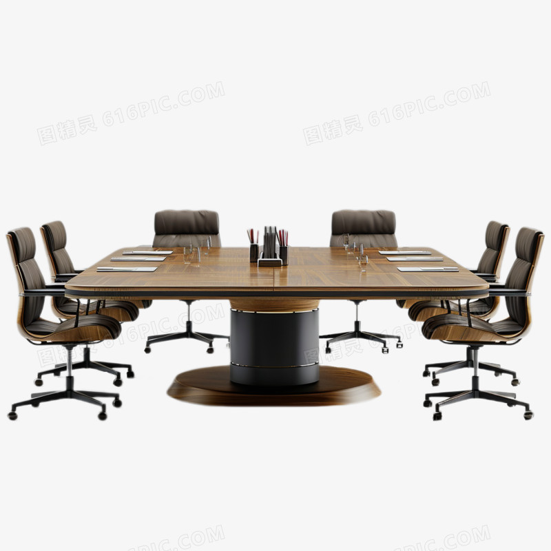 摄影办公用品会议室桌椅免抠元素