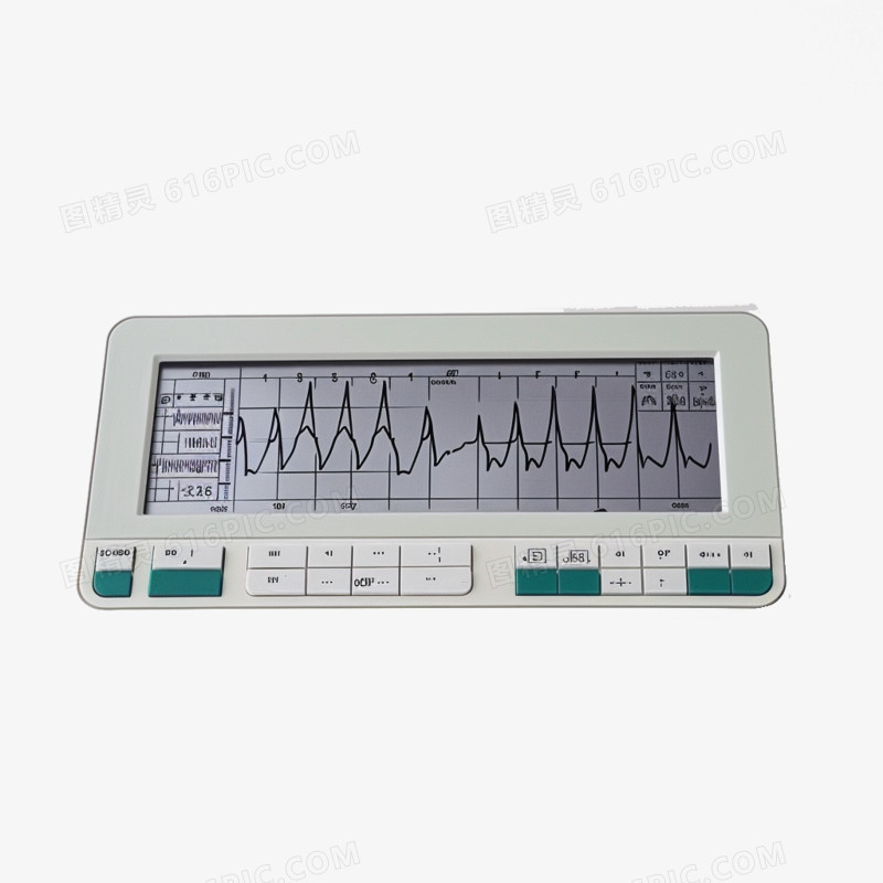 摄影心电图机实拍免抠元素